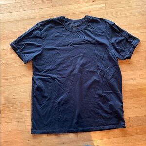 Outerknown Sojourn Deep Blue Short Sleeve Tee